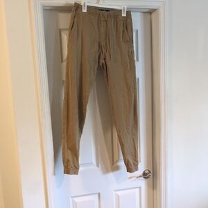 Hollister Tan Chino Pants Relaxed Fit